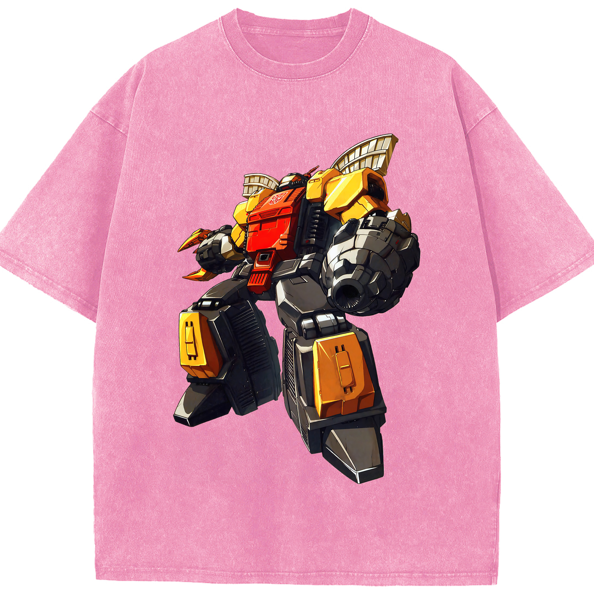 （画像用） Transformers トランスフォーマー 綿100% ヴィンテージ風 半袖Tシャツ（フロントプリント）